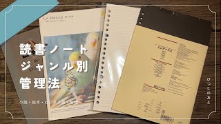 【読書ノート】ノートとルーズリーフを使い分ける！ジャンル別、読書ノートの管理方法をご紹介！ [upl. by Marketa]