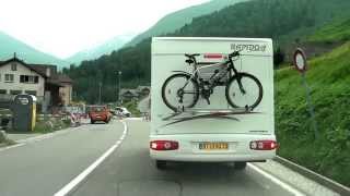 From Lugano to Zürich Driving Video Switzerland  062013 FullHD [upl. by Bolling232]