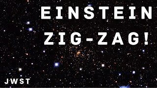 JWST Discovers First quotEinstein ZigZagquot in a Rare Gravitational Lensing Event [upl. by Caraviello595]