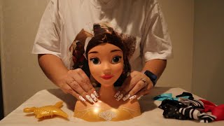 ASMR Hairstyling Detangling amp Hair Accessorizing Relaxing Hair Brushing amp Hairplay 💆🏻‍♀️😴💤 [upl. by Ecirehs617]