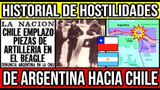 Historial de Hostilidades de Argentina Hacía Chile y Otros 🇨🇱 Chile Valparaiso ViñaDelMar CL [upl. by Uehttam]