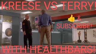 Kreese VS Terry Mini Fight With HealthBars  Cobra Kai S4E3 quotThen Learn Flyquot 2021 [upl. by Trinity617]