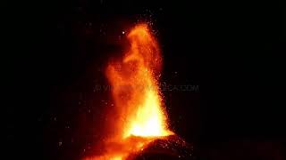 Eruption of Etna Volcano of 24 March 2021 [upl. by Kimberli]