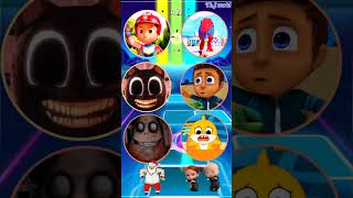 Paw Patrol Ryder Jurassic World Cat Cartoon Pj masks Peppa pig Baby shark tiles hop shorts [upl. by Ricardo]