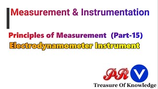 ELECTRODYNAMOMETER EMMC  Electronic Instrumentation and Measurement [upl. by Bartolome]