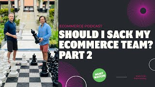 Hammersley Brothers Podcast  Should I Sack My Ecommerce Team Part 2 [upl. by Liagaba702]