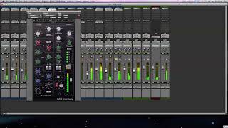 How to Mix w Waves SSL GChannel and EChannel Plugins [upl. by Tsepmet507]