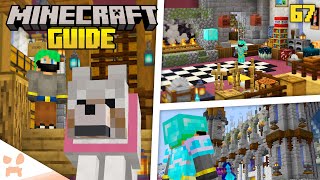 Minecraft Mega Build INTERIOR DESIGN IDEAS TIPS [upl. by Ayisan]