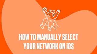 How To Manually Select Your Network on iOS  A Help Guide [upl. by Ahsieyt]