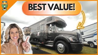 This Super C Motorhome Offers So Much For The Price  2023 Dynamax DynaQuest XL [upl. by Vinia]