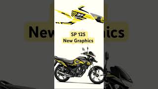 Honda SP 125 New model Graphics Stickers 😍  SP 125 Sport Edition Launched New Graphics sp125 [upl. by Lacram762]