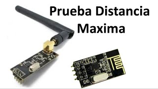 ✅ Distancia Máxima con NRF24l01  Arduino Prueba real sobre la Ciudad [upl. by Benisch]