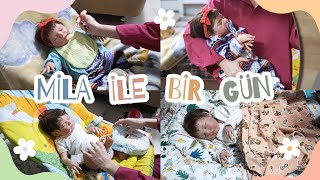 REBORN BEBEK MİLANIN BİR GÜNÜ 🐣 ÜSTÜNE SÜT DÖKÜLDÜ  MİLA İLE GÜNLÜK RUTİN  A DAY WITH REBORN BABY [upl. by Innavoeg]