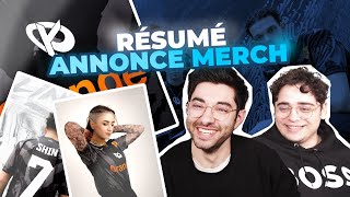 Nouveau maillot nouveau merch nouveau shop  Résumé du live annonce [upl. by Gnem]