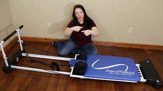 AeroPilates Reformer Changing the Straps Replacement Parts Replacing Straps [upl. by Daza]