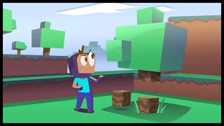 Minecraft Logic  Cartoon Animation [upl. by Kennett]