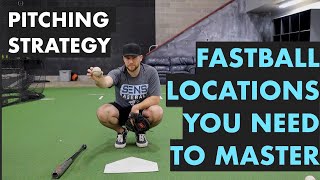 Main Fastball Locations for Pitchers  Pitch Calling Strategy [upl. by Sherlock]