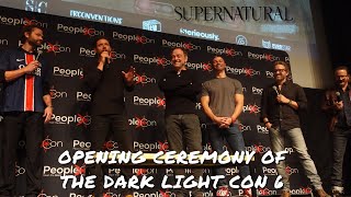 Opening ceremony of the Dark Light Con 6 with the cast of Supernatural [upl. by Ardnuasal691]