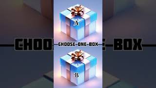 giftboxchallengechoosebox Tryyourluckchooseyourgift [upl. by Jake]