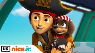 Paw Patrol  Pups Save the Pirated Sea Patroller Part 1  Nick Jr UK [upl. by Weaks]