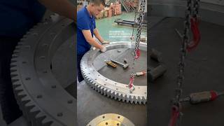 Slewing bearings used on cranes [upl. by Atteuqaj]