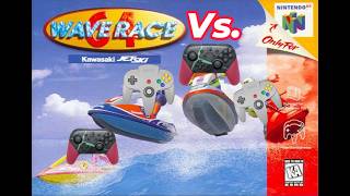 N64 vs Switch Pro  Wave Race 64 Which controller is the best way to play [upl. by Abraham]