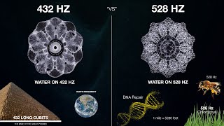 432 Hz and 528 Hz EXPLAINED The Most Powerful Frequencies in The Universe [upl. by Marinna]