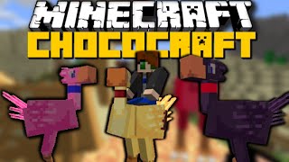 Minecraft CHOCOCRAFT MOD Breed Animals Nether Items amp More Mod Showcase [upl. by Dopp]