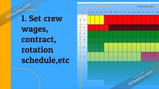 Crew List Report on Crewing Information System [upl. by Ettenay]