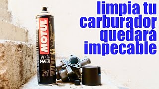 limpia tu carburador como un profesional carbuclean MOTUL [upl. by Egerton476]