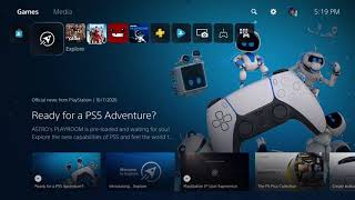 PlayStation 5  System Music  Main Menu [upl. by Yahsat]