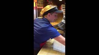 Making Pralines on River Street in Savannah GA [upl. by Aihseyt]