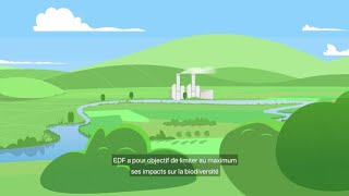 La RampD dEDF compense les impacts de ses centrales sur lenvironnement [upl. by Aenea910]