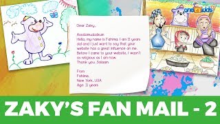 Zakys Fan Mail  Episode 2  Islamic Cartoon For Kids [upl. by Theurer210]