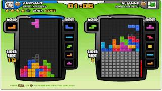 Tetris Friends Battle 2P [upl. by Munson]