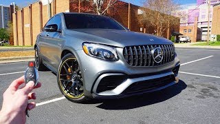 2018 Mercedes Benz AMG GLC 63 S Coupe Edition 1 Start Up Exhaust Test Drive and Review [upl. by Annatnom]