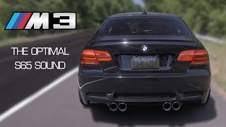 E92 M3 Full Titanium Exhaust Sound Demonstration [upl. by Laforge]