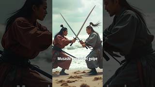 Miyamoto Musashi El duelo en la isla de Ganryū 47ronin historia shorts [upl. by Hong65]