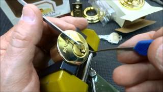 330 Baldwin Picked Open amp Gutted Challenge Lock [upl. by Aala]