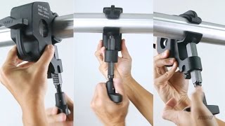 Telescopic Hanger ft Quick Action Pipe Clamp [upl. by Tammi]