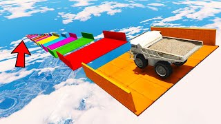 THE LONGEST DONT MOVE OR DIE MEGA RAMP GTA 5 [upl. by Mcgaw]