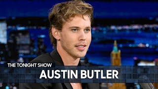 Austin Butler Shows Off His Elvis Impressions and Teaches Jimmy an Iconic Dance Move Extended [upl. by Oigaib]