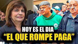 💥CGT CONTRATA SEGURO DE 10 MILLONES💥BULLRICH EMPIEZA DOMANDO [upl. by Imehon]