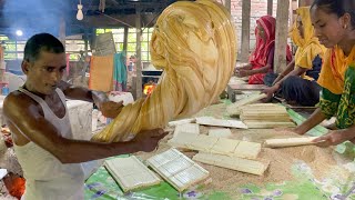 Factory Making Tiler Khaja  Most Famous Sweetmeat  Traditional Kushtian Foods [upl. by Tsui408]