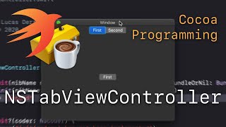 Cocoa Programming L81  NSTabViewController [upl. by Annaoj56]