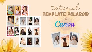 Cara Membuat template Polaroid pakai Canva  Bisa cetak dirumah  ide bisnis [upl. by Llerrot]