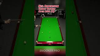 Neil Robertson  British Open 2024 Q snooker snooker2024 shorts neilrobertson [upl. by Oinesra814]