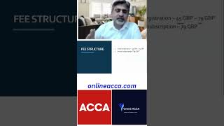 ACCA Exam Fee Structure ACCA exam fee course career ACCA [upl. by Oicanata]