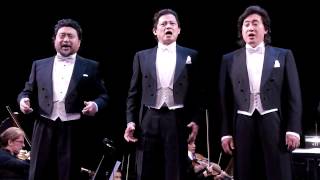 Chinas Three Tenors 中国三大男高音  Torna a Surriento Core Ngrato amp Funiculì Funiculà [upl. by Finbar]