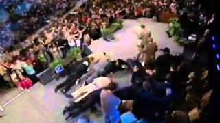 Benny Hinn THE HOLY GHOST SHOWS UP ON THE STAGE [upl. by Narik]